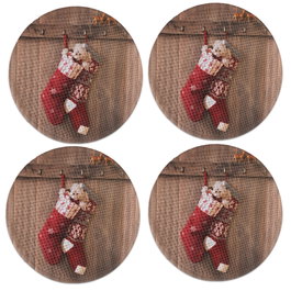 Hermia Salvamanteles Individuales Multicolor Set de 4 piezas